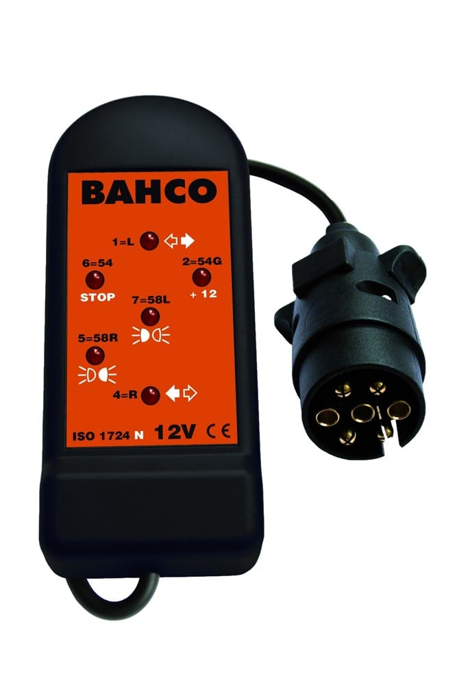 Bahco stopcontacttester 12v 7 pin | BELT127