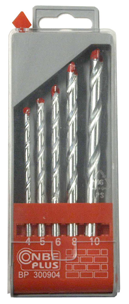 CON:P Set Steenboren 4-10Mm 5Dlg BP300904