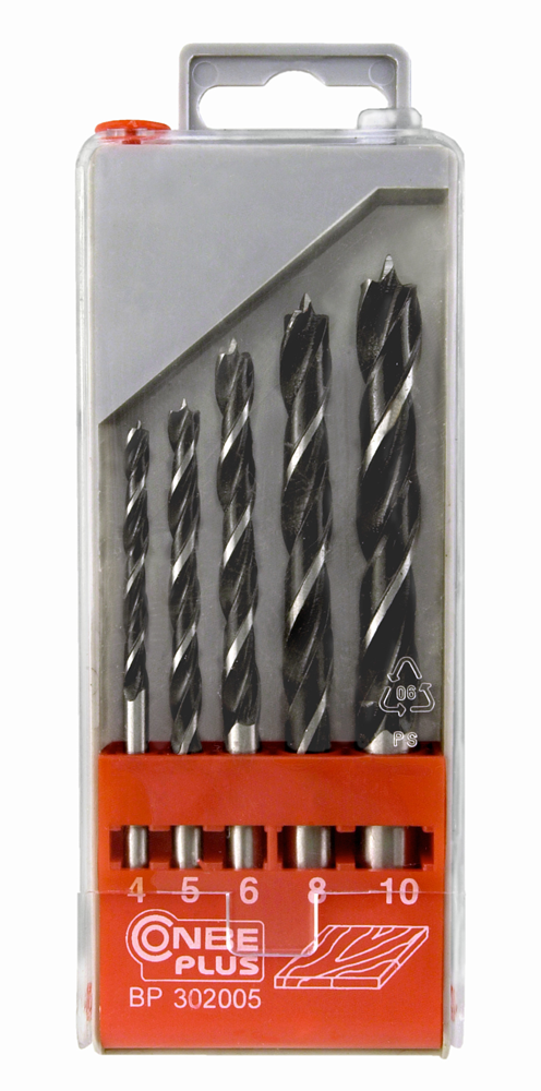 CON:P Set Houtboren 4-10Mm 5Dlg BP302005