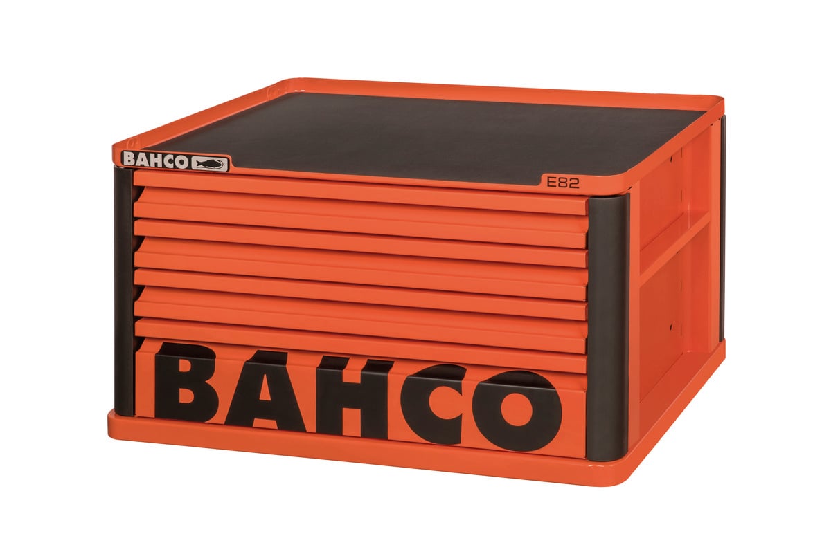 Bahco Opzetkast E72 &apos;Storage HUB" 26" met 4 lades | zwart | 693 mm x 510 mm x 396 mm 1482K4BLACK