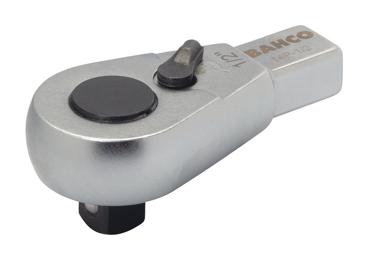 Bahco Insteekratelkop | peervormige kop | rechthoekige aansluiting 14x18 mm | aansluiting 1 2" 14P-1 2