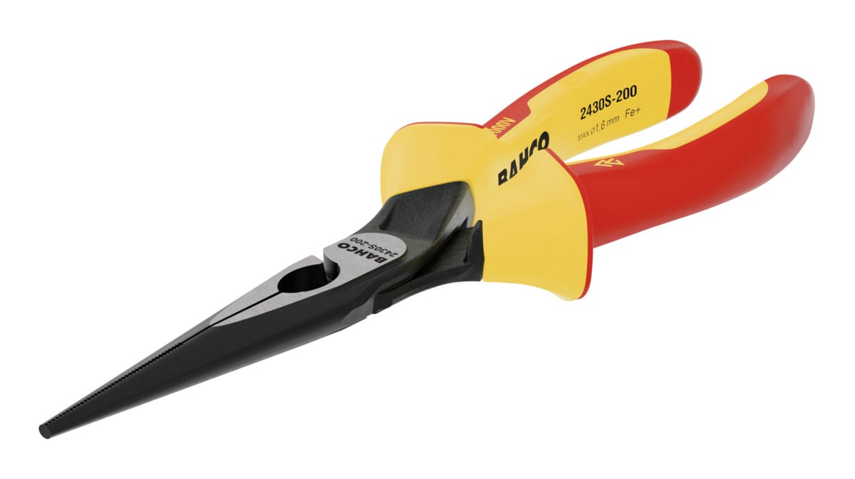 Bahco Punttang | ERGO™ | geïsoleerd | 1000V | gefosfateerd | 140 mm 2430S-140