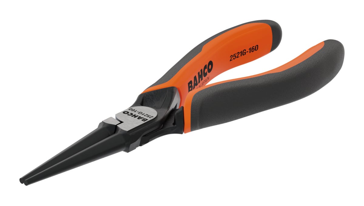 Bahco Rondbektang ERGO™ | tweecomponentengrepen | gefosfateerd | 160 mm - 2521G-160