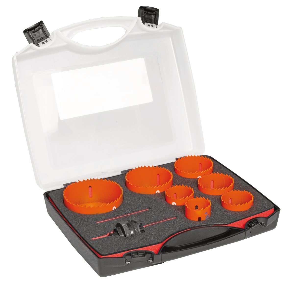 Bahco Sandflex Bi-metalen gatzagenset | voor metaal en houtsoorten | 35 mm 83 mm 9-delig 3834-SET-72-35 83