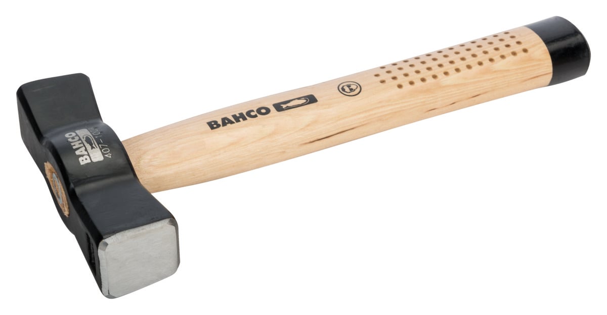 Bahco Moker | Spaans model | hickoryhouten handgreep | 38 mm | 1000 g 407-1000