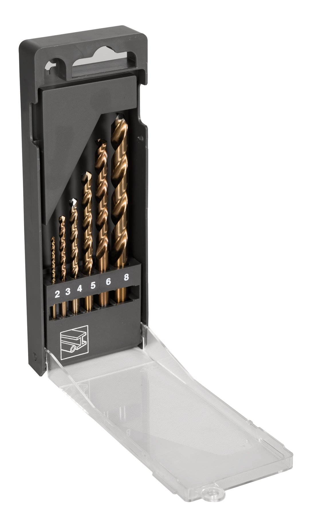Bahco HSS-E borenset | kobalt | voor metaal 6-delig 4511-SET-6