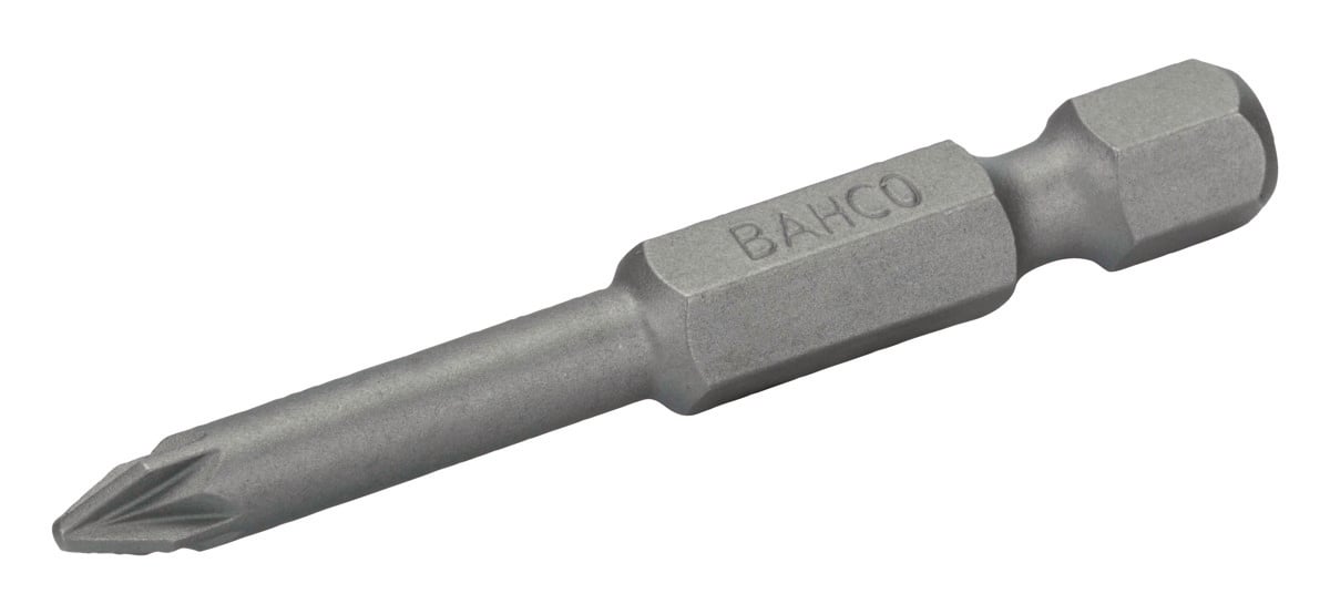 Bahco Bit 1 4" | voor Pozidriv schroeven | PZ3 x 50 mm 2-delig retailverpakking 59S 50PZ3-2P