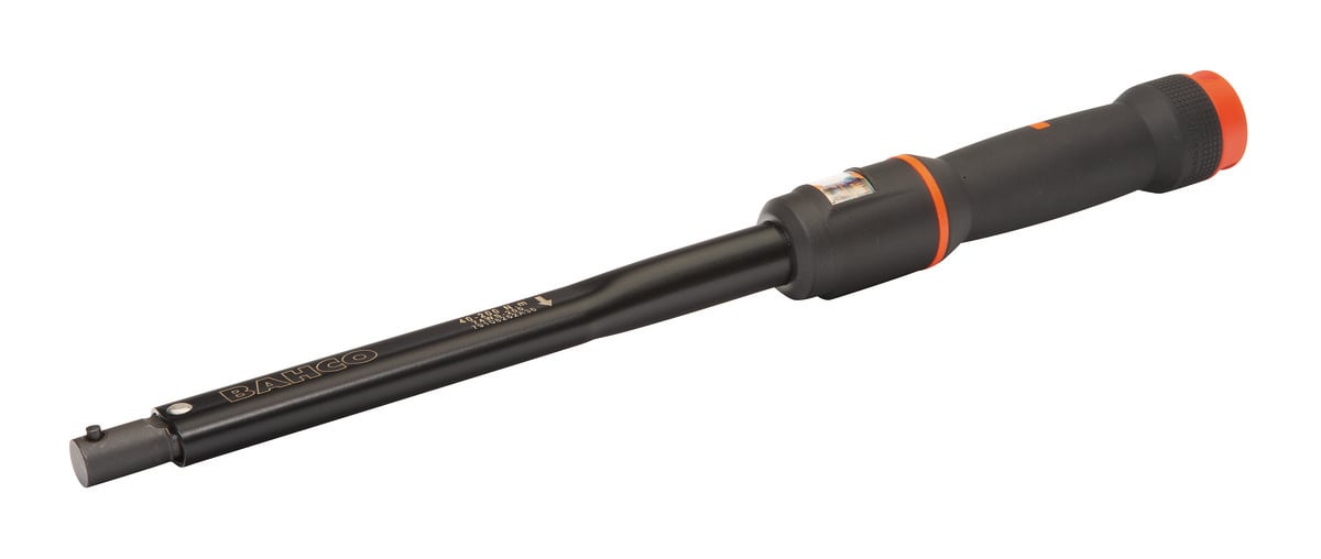 Bahco Momentsleutel | dubbelschaal | verwisselbare kop 40-200 Nm 74WS-200