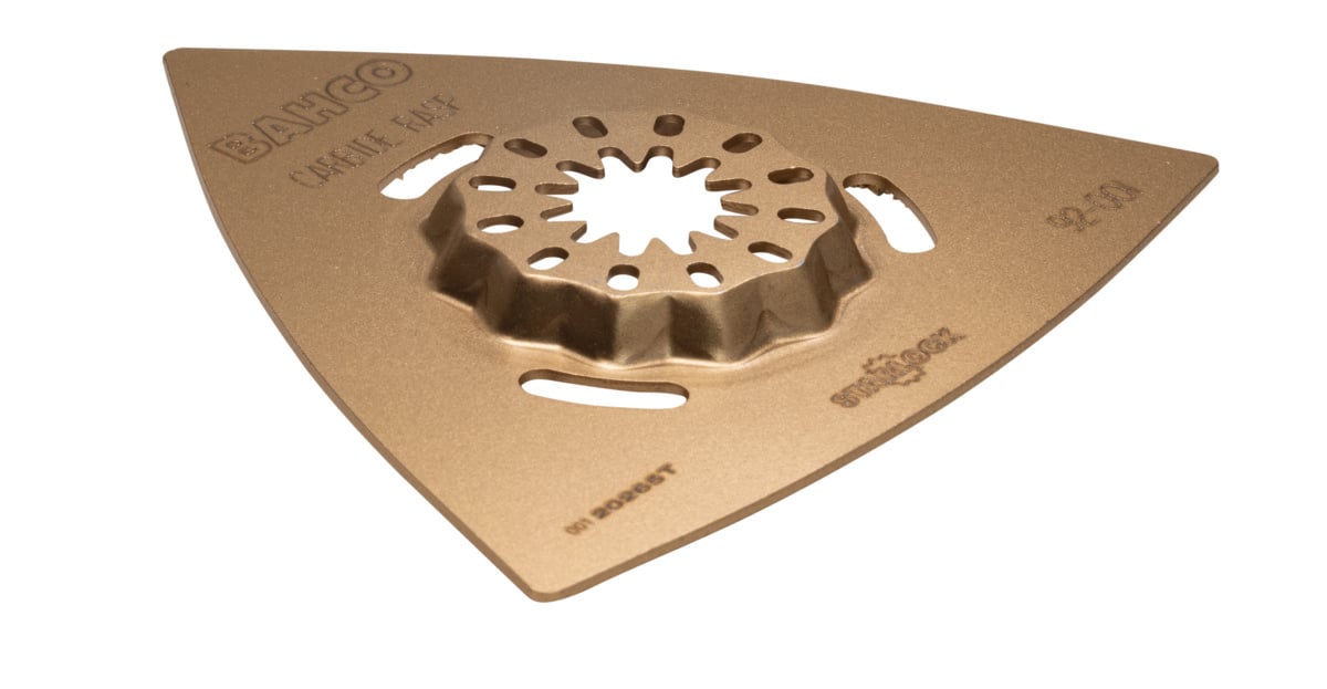 Bahco Multitool-schuurblad | driehoekigvoor raspen en bijwerken | 80 mm - 92-001-1P