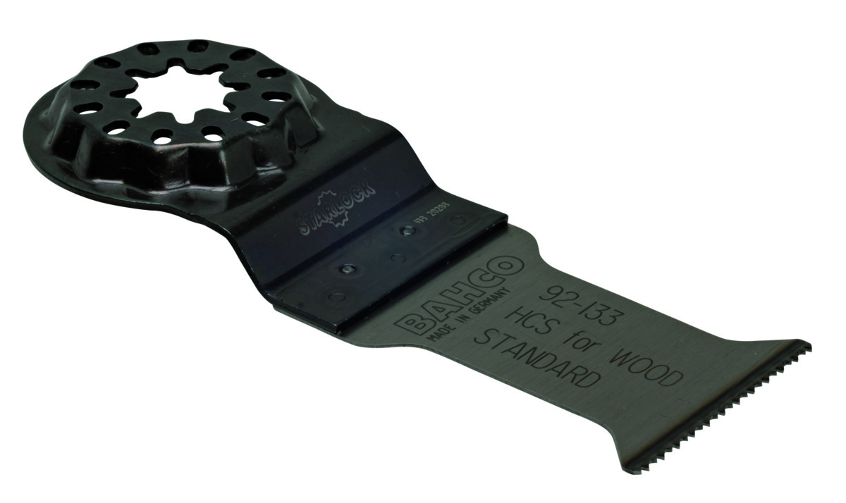 Bahco Multitool-zaagblad | HCS | standaardvorm | voor hout | 35 mm x 50 mm x 97 mm - 3-delig - 92-133-3P