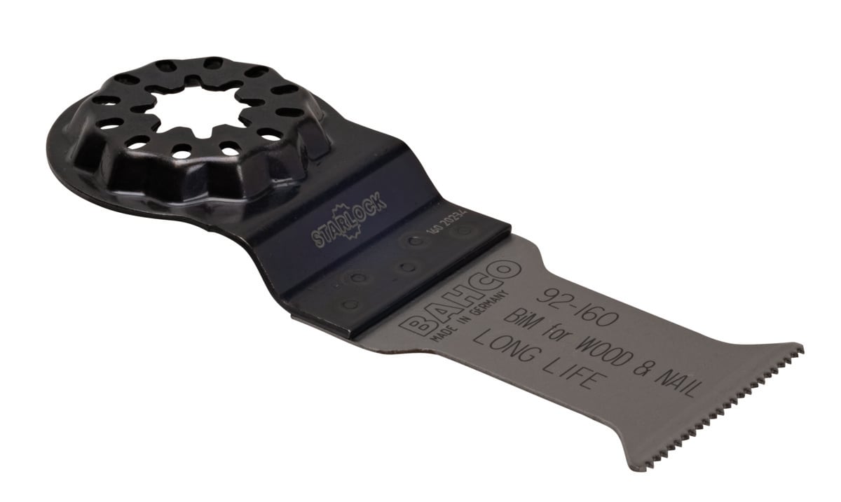 Bahco Multitool-zaagblad | Bimetaal | standaardvorm | voor hout met spijkers | 35 mm x 50 mm x 97 mm - 92-160-1P