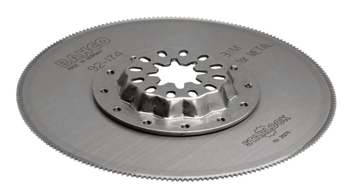 Bahco Multitool-zaagblad | Bimetaal | rond | voor metaal | Ø 85 mm - 92-174-1P