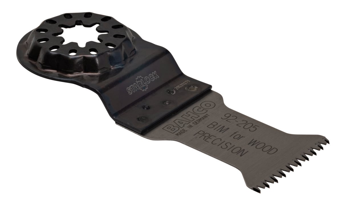 Bahco Multitool-zaagblad | Bimetaal | standaardvorm | voor precisie zagen in hout | 30 mm x 50 mm x 97 mm - 92-205-1P