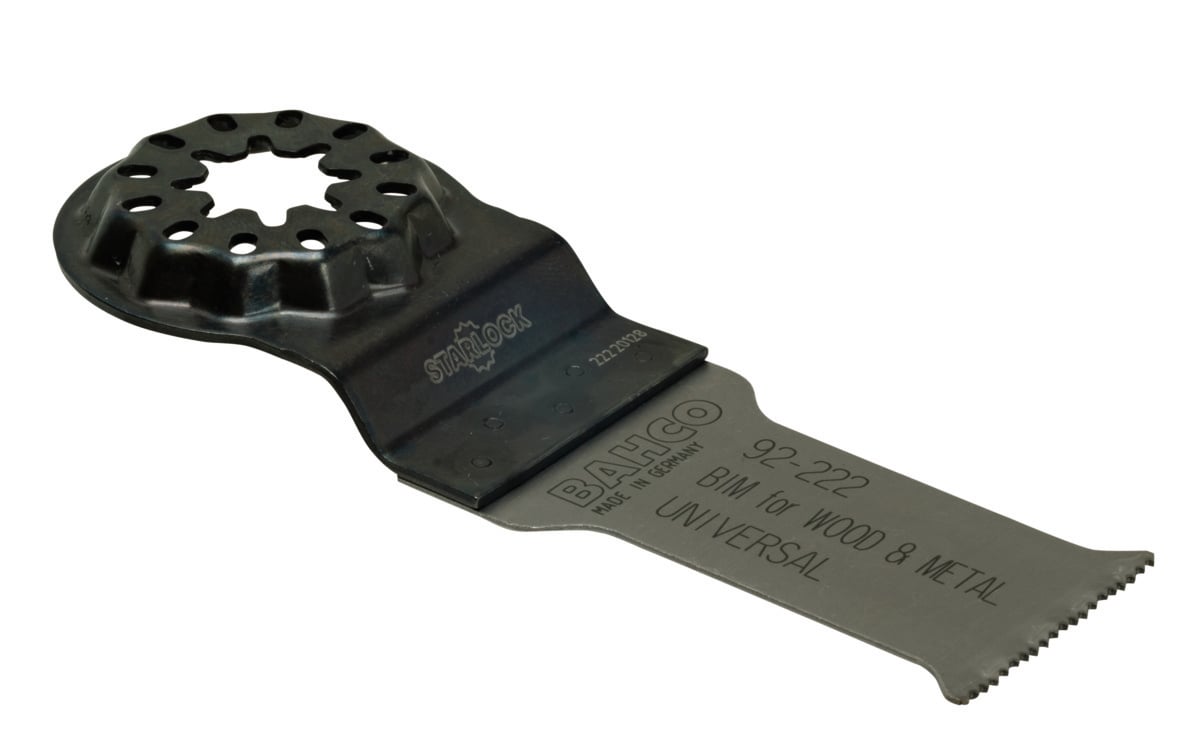 Bahco Multitool-zaagblad | Bimetaal | standaardvorm | voor hout en metaal | 44 mm x 55 mm x 100 mm - 3-delig - 92-223-3P