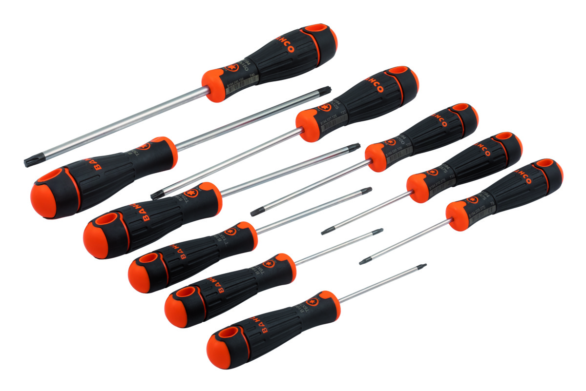 Bahco Schroevendraaierset Fit | rubber greep | TORX 10-delig B219.210