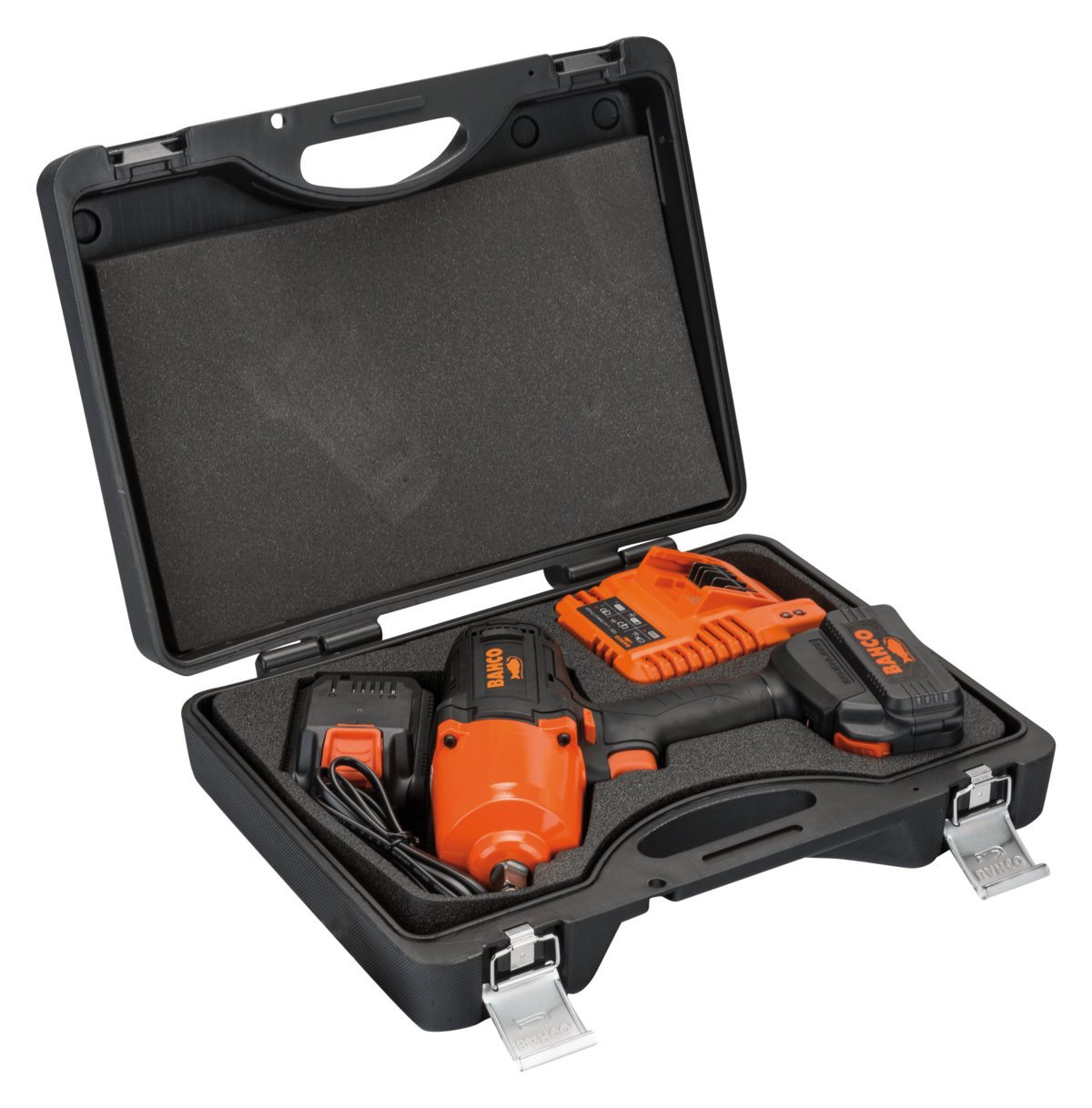 Bahco Set met borstelloze accu slagmoersleutel 1/2" (18 V) - BCL33IW2K1