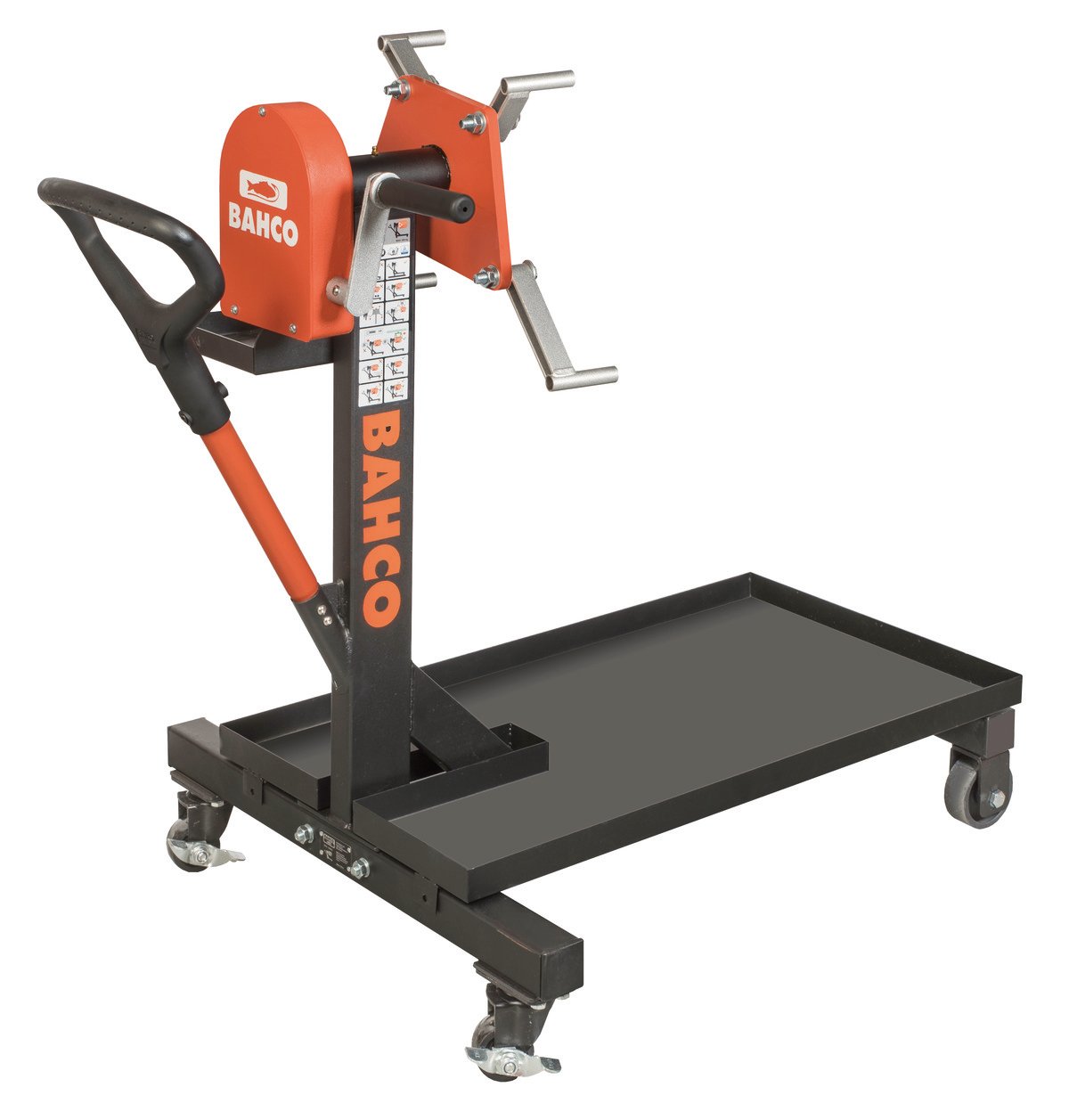 Bahco Motor Steun met tandwielmechanisme BH8AC2-500