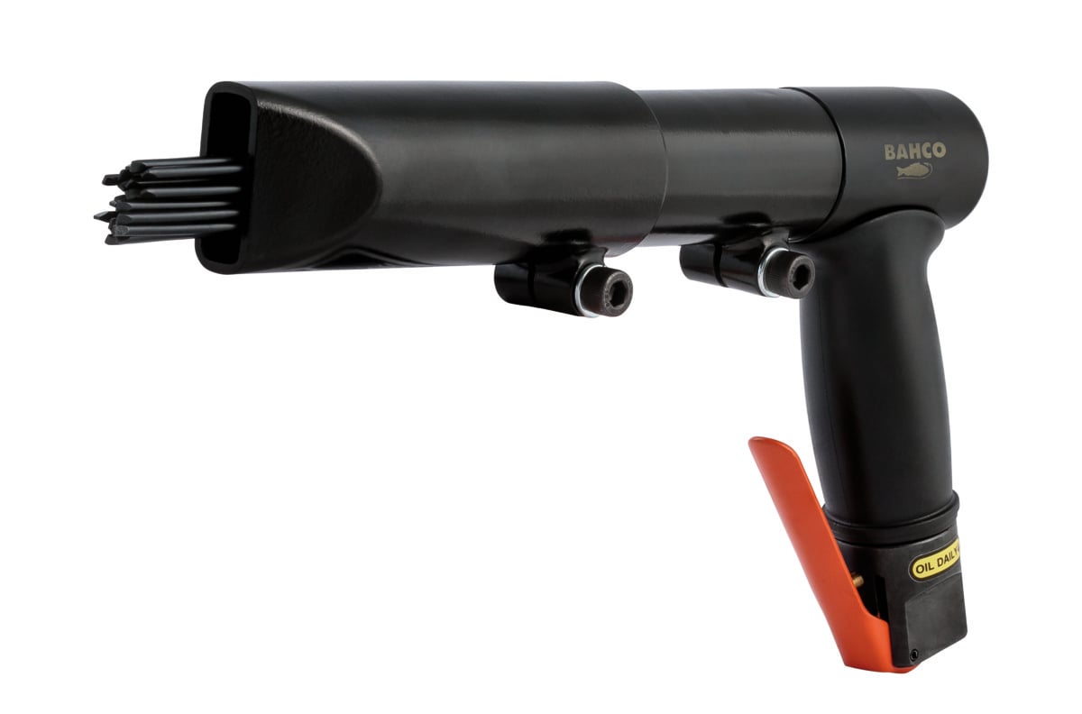 Bahco Pneumatische naaldbikhamer met pistoolgreep | 19 naalden BP127P