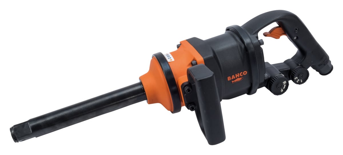 Bahco Pneumatische slagmoersleutel 1" | lichtgewicht | met lange as BP905L
