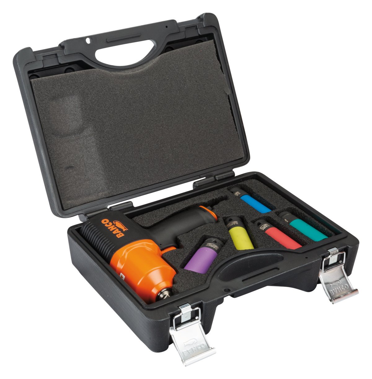 Bahco Pneumatische slagmoersleutelset 1 2" | BPC815K4