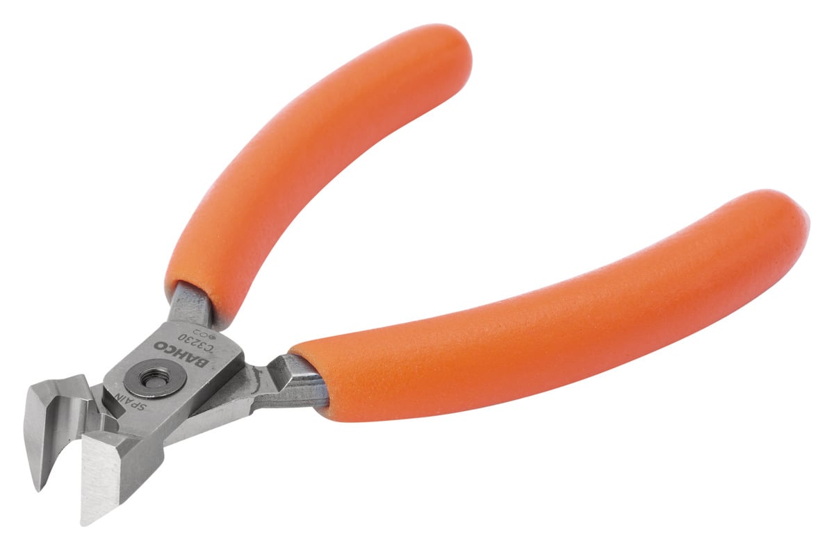 Bahco Voorsnijtang | compact | oranje PVC-handgrepen | 109 mm industrieverpakking C3230IP