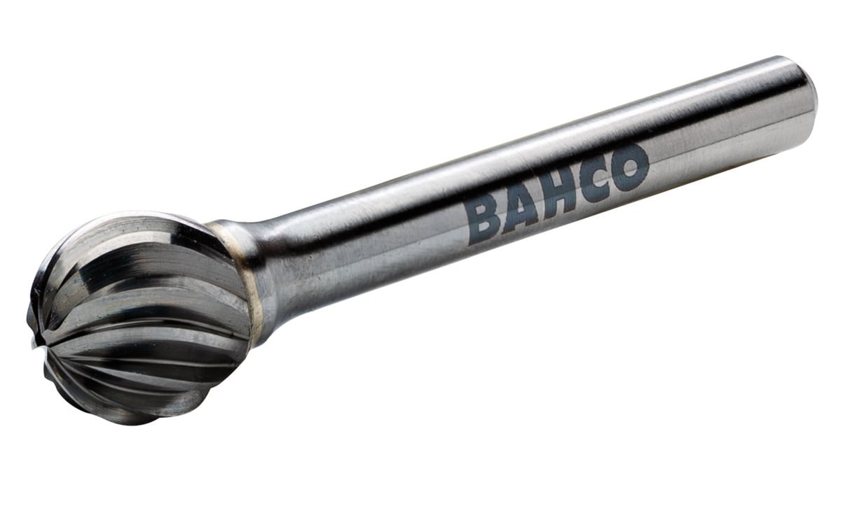 Bahco Stiftfrees | hardmetaal | met cilindervormige ronde kop | voor roestvaststaal | 12 mm x 12 mm x 6 mm - D1212I06