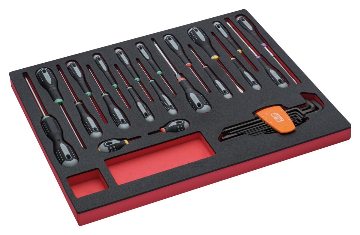 Bahco Foaminlay Fit&Go 3 3 met inbussleutels | schroevendraaiers 29-delig FF1A1006