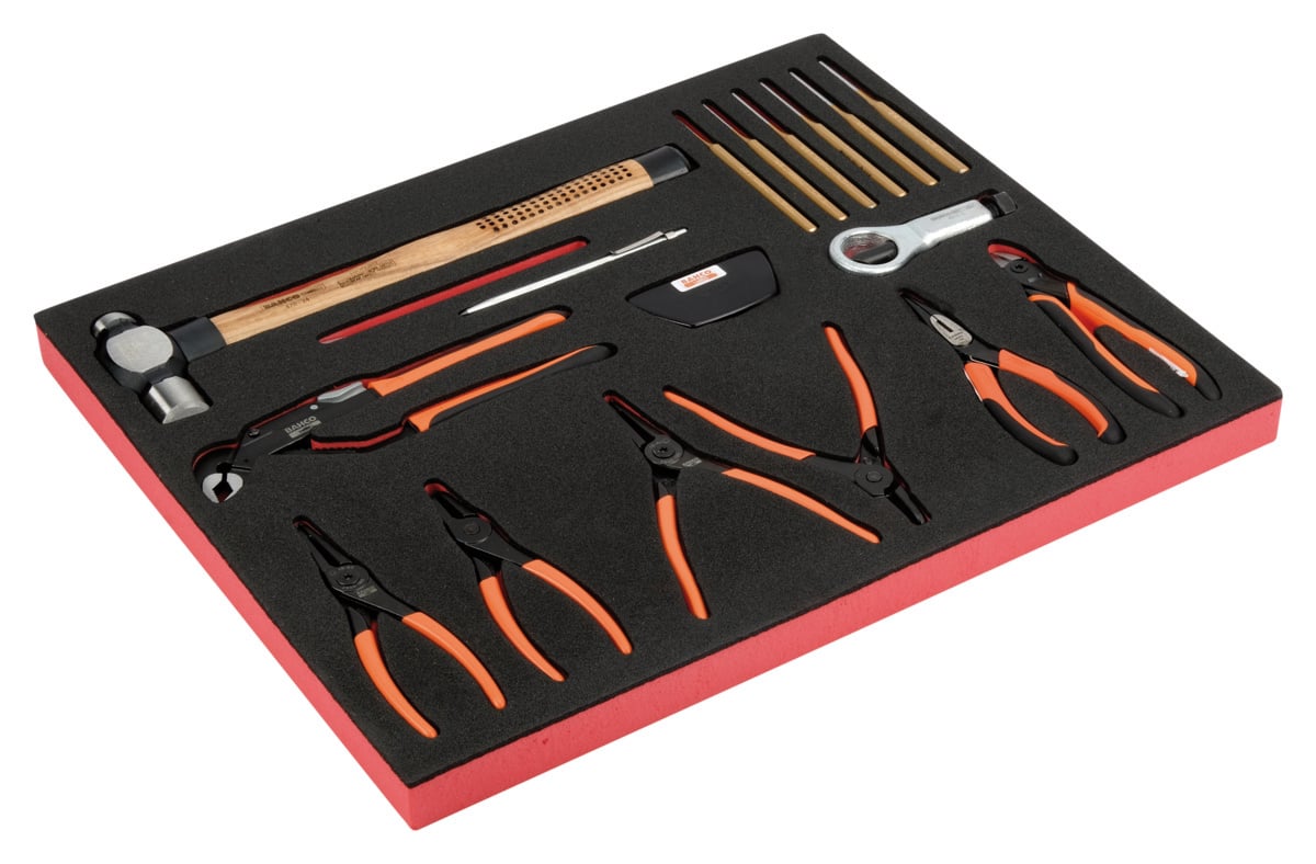 Bahco Foaminlay Fit&Go 3 3 met tangen en slaggereedschap 18-delig FF1A114