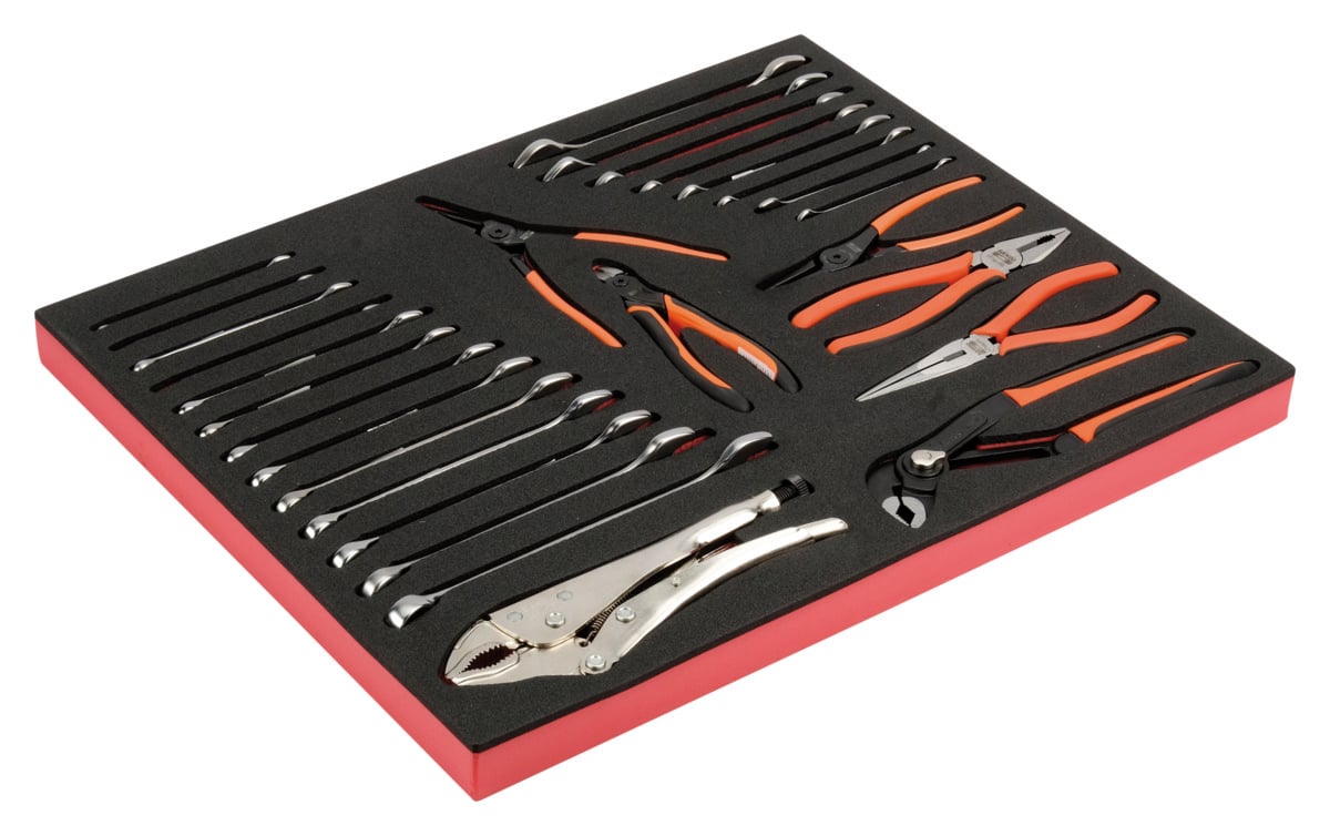 Bahco Foaminlay Fit&Go 3 3 met sleutels en tangen 28-delig FF1A121