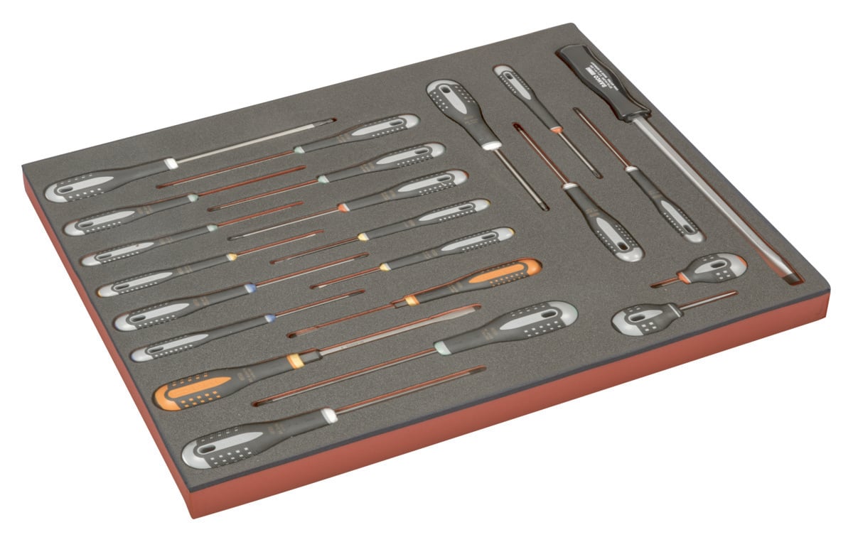Bahco Foaminlay Fit&Go 3 3 met schroevendraaiers 22-delig FF1A166