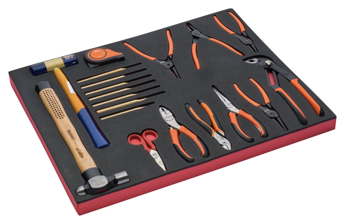 Bahco Foaminlay Fit&Go 3 3 met tangen en slaggereedschap 19-delig FF1A24