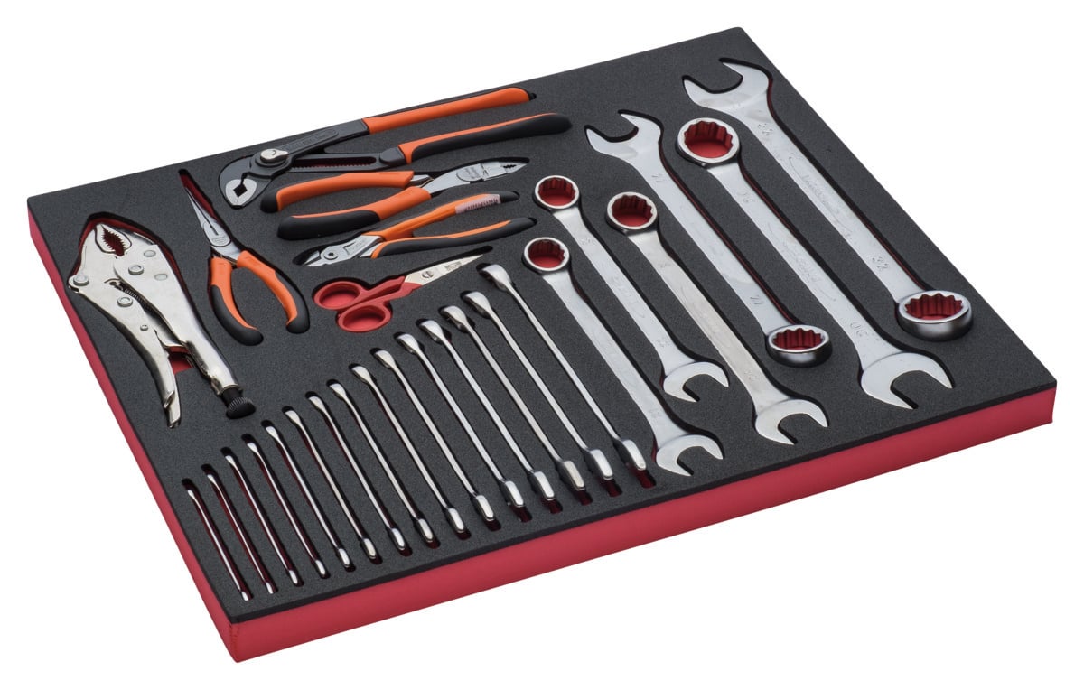 Bahco Foaminlay Fit&Go 3 3 met sleutels en tangen 27-delig FF1A26