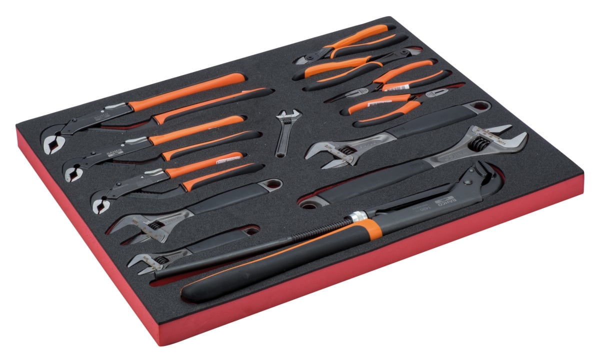 Bahco Foaminlay Fit&Go 3 3 met tangen en moersleutels 13-delig FF1A50