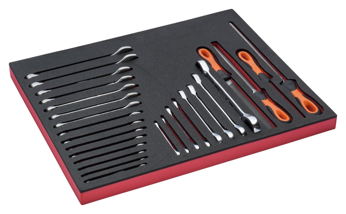 Bahco Foaminlay Fit&Go 3 3 met sleutels en vijlen 27-delig FF1A5006