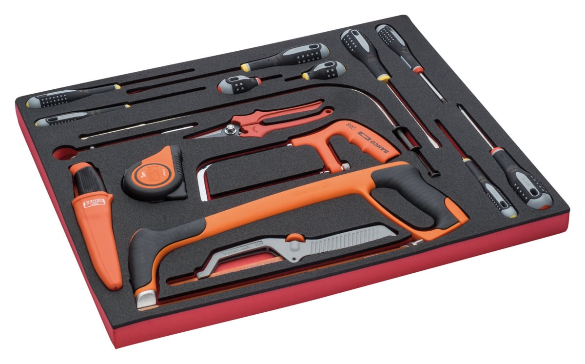 Bahco Foaminlay Fit&Go 3 3 met schroevendraaiers en snijgereedschap 17-delig FF1A5021