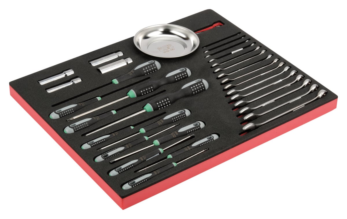 Bahco Foaminlay Fit&Go 3 3 met schroevendraaiers en sleutels 32-delig FF1A5028