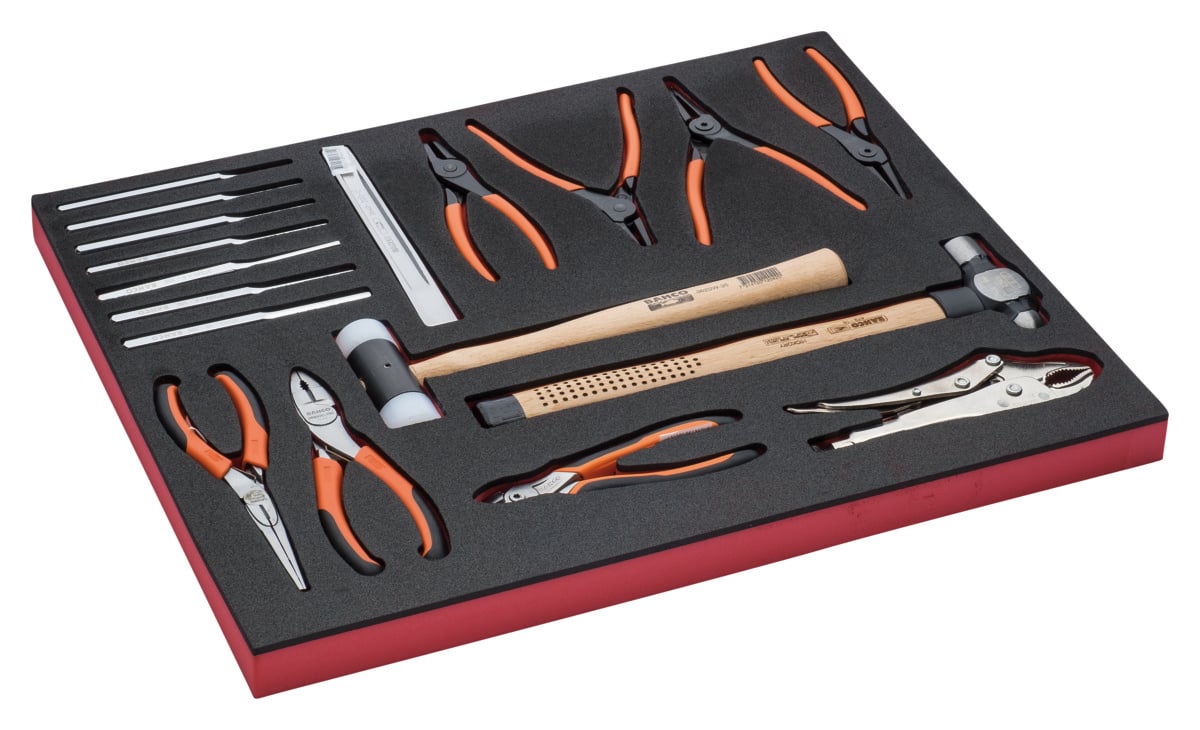 Bahco Foaminlay Fit&Go 3 3 met tangen 18-delig FF1A72