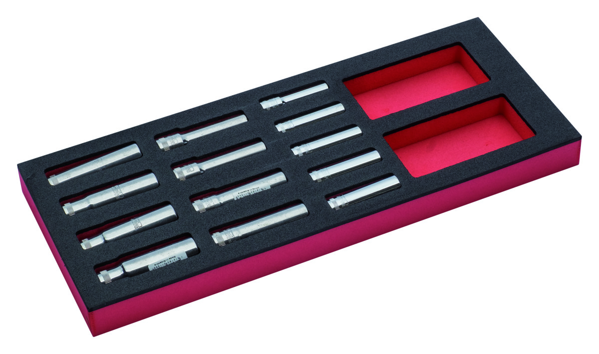 Bahco Foaminlay Fit&Go 1 3 met doppen 1 2" 13-delig FF1E2501