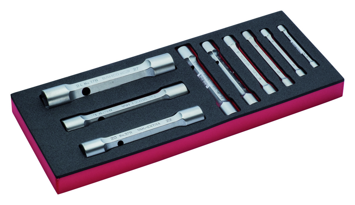 Bahco Foaminlay Fit&Go 1/3 met pijpsleutels - 9-delig - FF1E3008