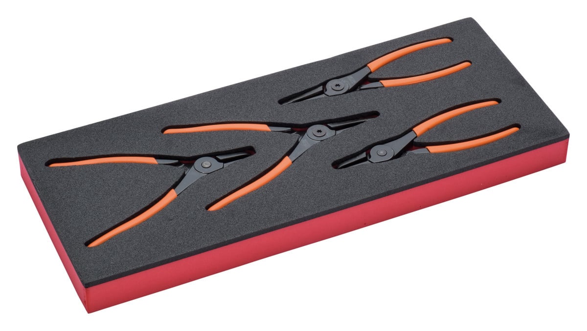 Bahco Foaminlay Fit&Go 1 3 met borgringtangen 4-delig FF1E4002