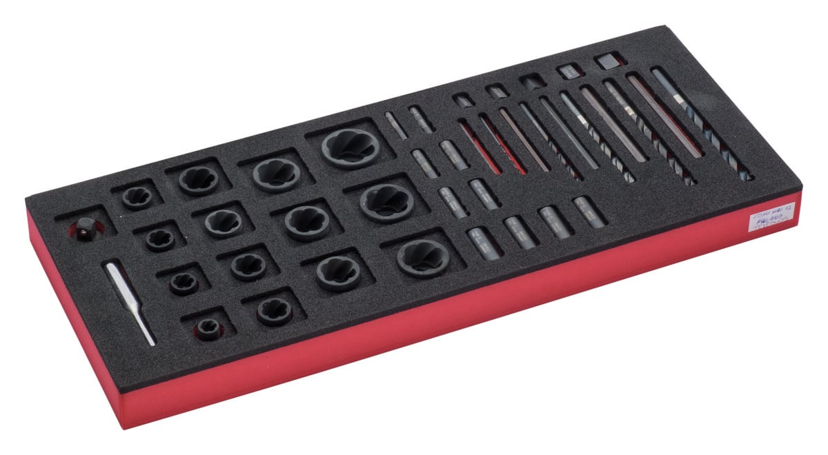 Bahco Foaminlay Fit&Go 1 3 met doppen en tapeinduitdraaiers 35-delig FF1E5005