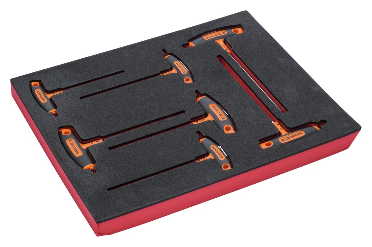 Bahco Foaminlay Fit&Go 2 3 met schroevendraaiers | T-greep | TORX 7-delig FF1F1007