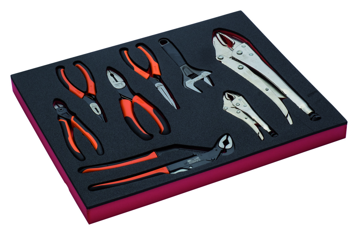 Bahco Foaminlay Fit&Go 2 3 met tangen 8-delig FF1F4001
