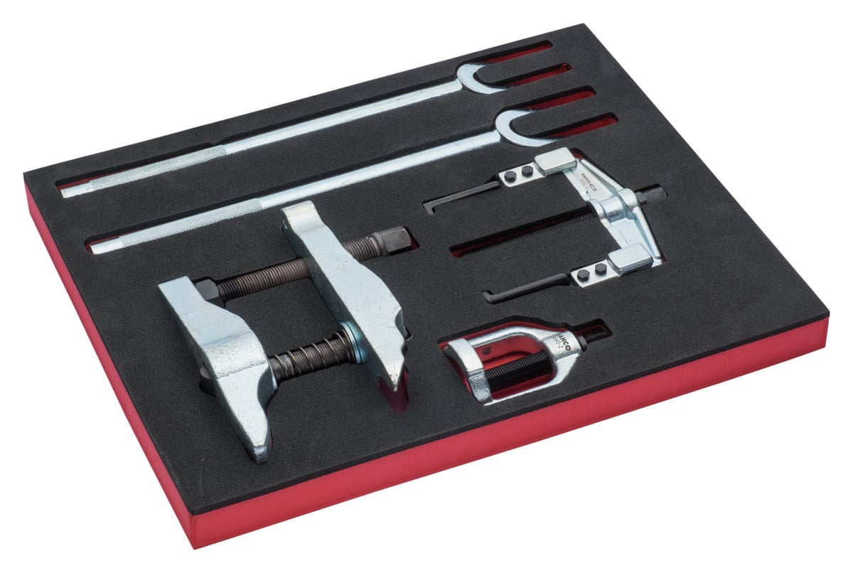 Bahco Foaminlay Fit&Go 2 3 met trekkers en vorken 5-delig FF1F5009