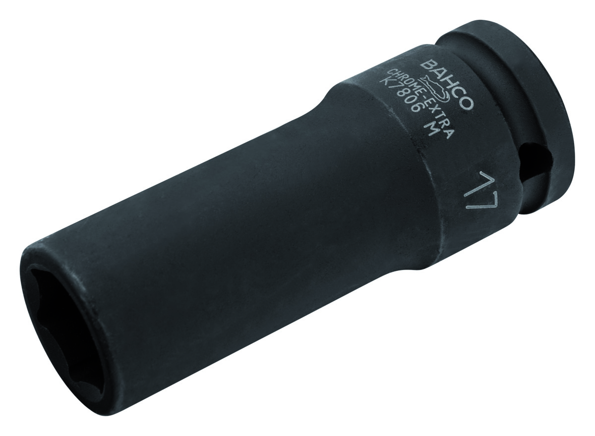 Bahco Slagdop 1 2" | lang | zeskant | gefosfateerd | 15 mm K7806M-15