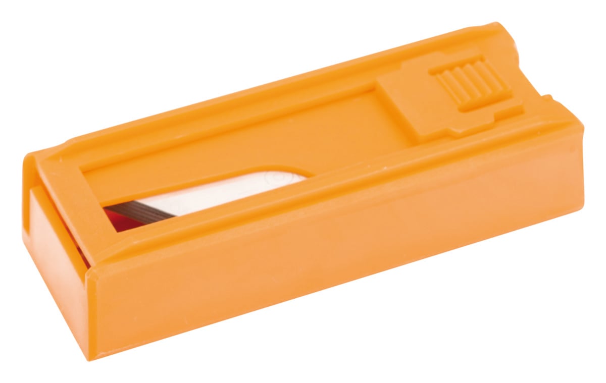 Bahco Reservemessen voor uitschuifmes | trapezevormig - 5-delig - dispenser - KBGU-5P-DISPEN
