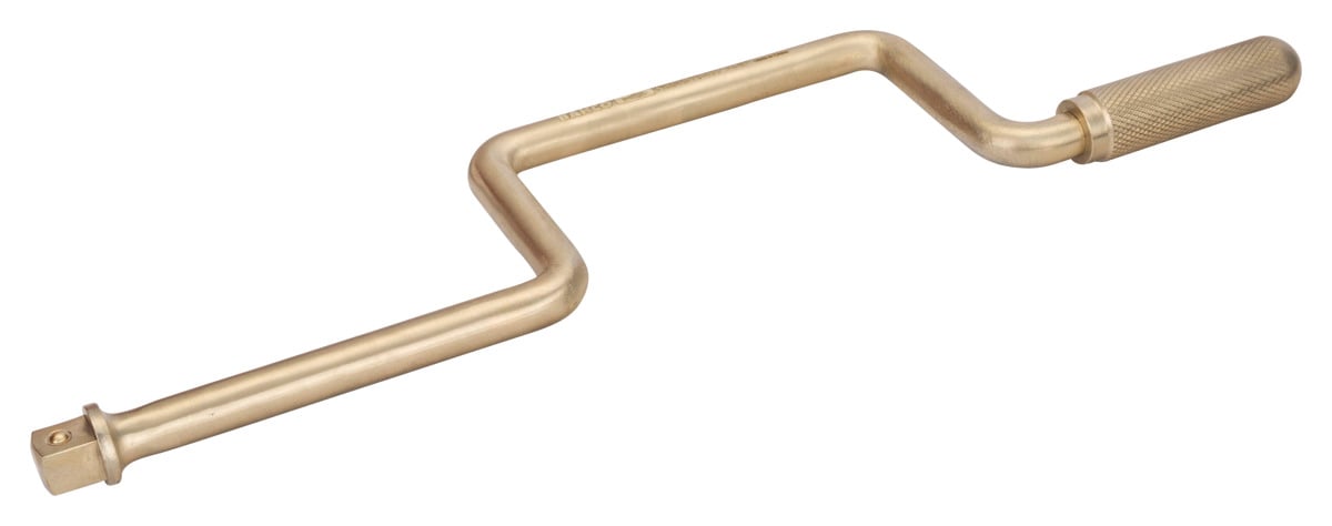 Bahco Roterende handgreep 1 2" | vonkvrij | aluminium brons | 400 mm NS243-16-400