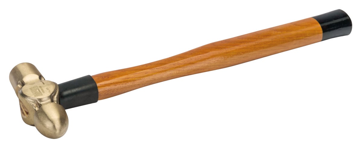 Bahco Bolbankhamer | houten handgreep | vonkvrij | aluminium brons | 340 g NS506-300