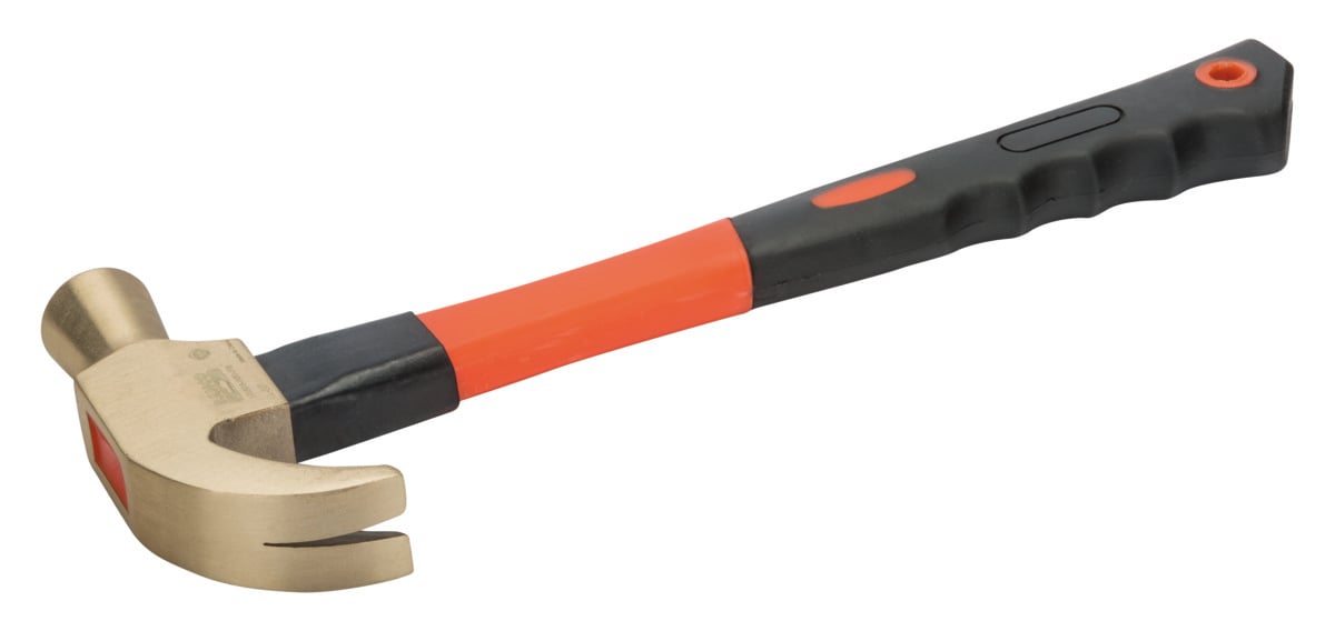 Bahco Klauwhamer | fiberglas handgreep | vonkvrij | aluminium brons | 700 g NS508-700-FB