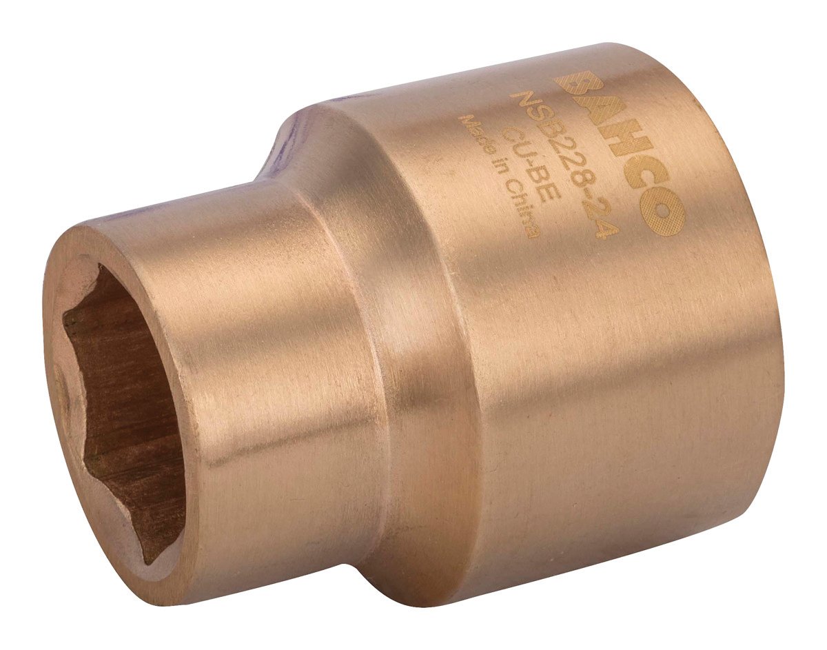 Bahco Dop 1" | zeskant | vonkvrij | koper beryllium | 28 mm - NSB228-28